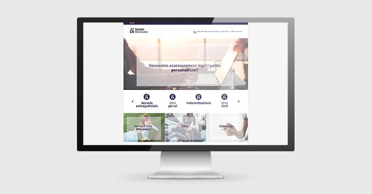 web de Salaet Advocats